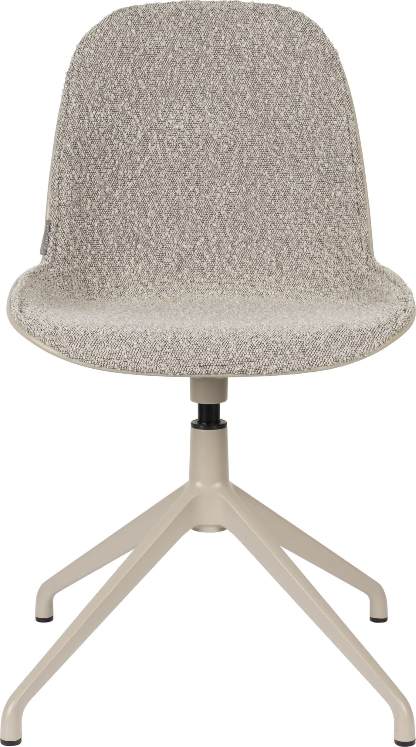 Eetkamerstoel Albert Kuip Swivel Taupe Zuiver ZVR1100502