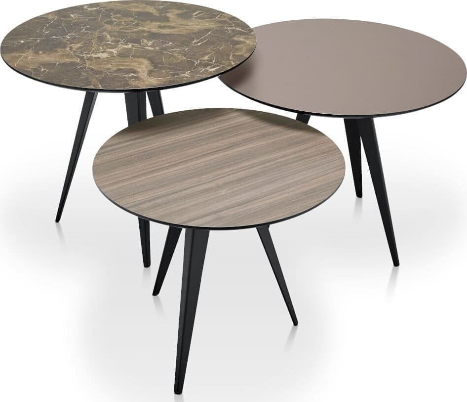 Zuccotti bijzettafel - Ø60 cm - lava - Afbeelding 2