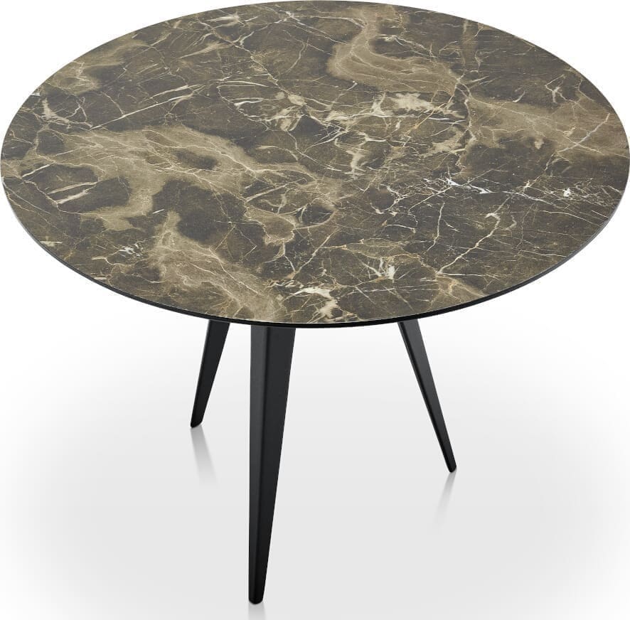 Zuccotti bijzettafel - Ø60 - siena marmer grijs - Afbeelding 2