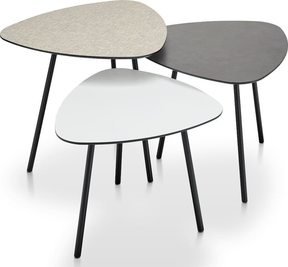 Baenks Zuccotti bijzettafel Zwart