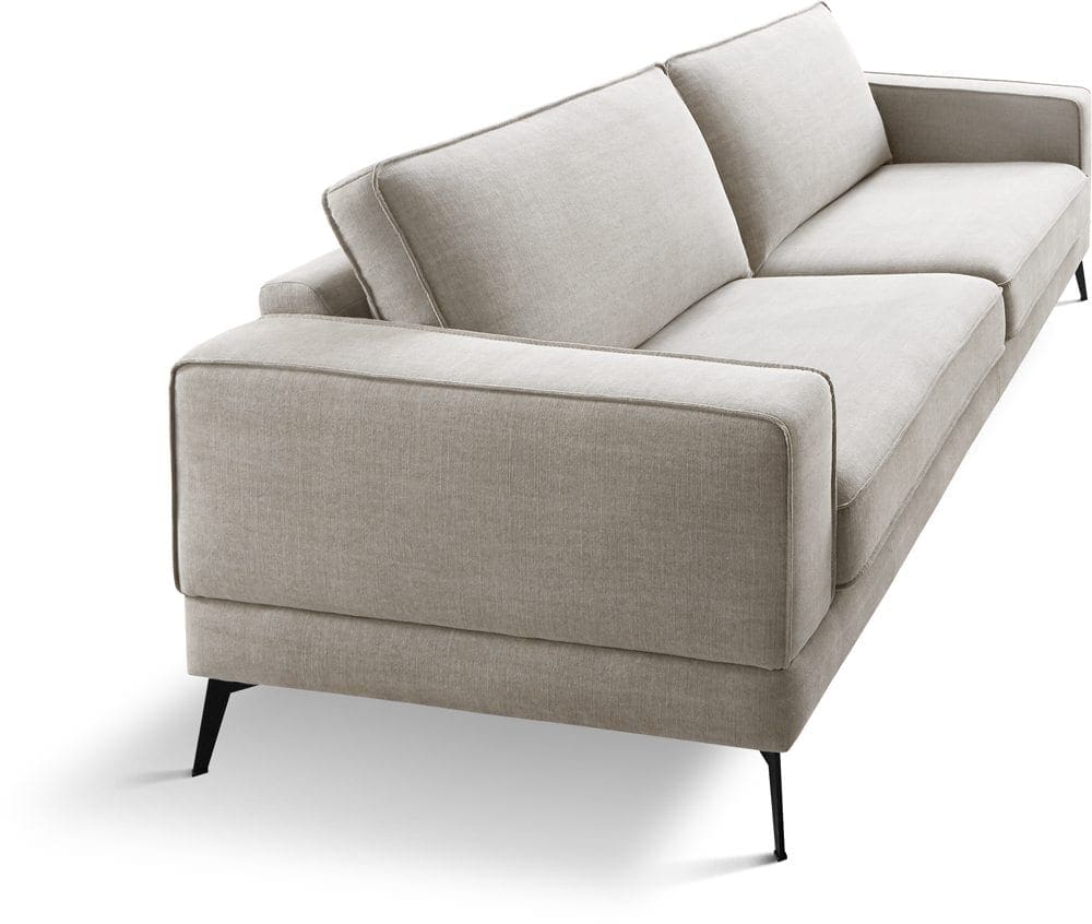 Bloomsbury 3-zitsbank , stijlvolle bank met een rank design van Baenks meubels - Fashionable Furniture