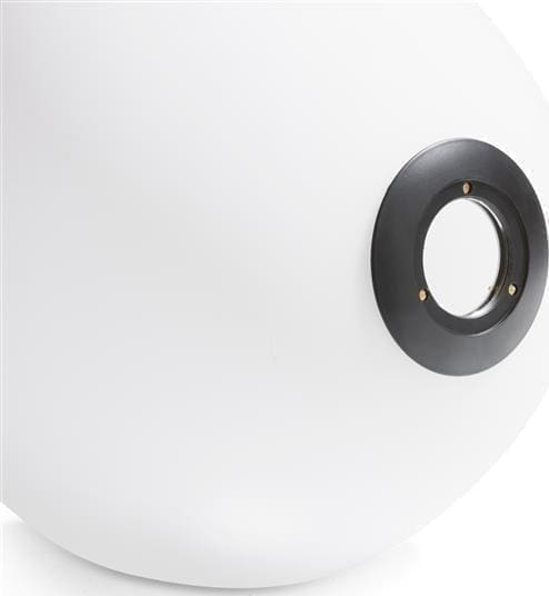 COCO maison Ally glazen bol D30cm Wit Lamp
