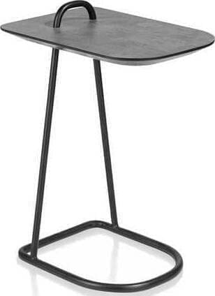 Henders & Hazel Maze laptop-tafel 45 x 30 cm - hoogte 60,5 cm - antraciet Antraciet Bijzettafel
