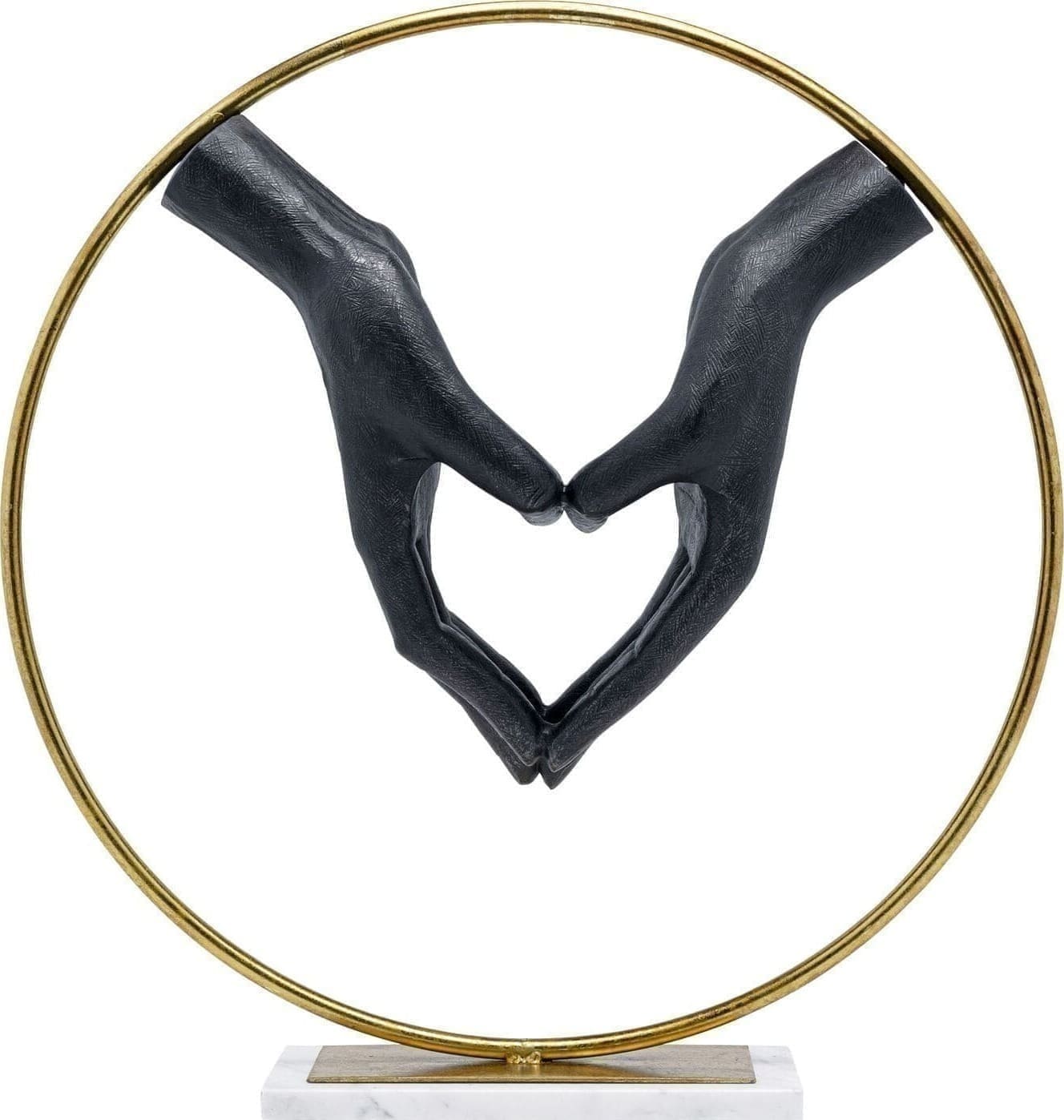 Beeld Elements Heart Hand 62cm Kare Design Beeld 53431