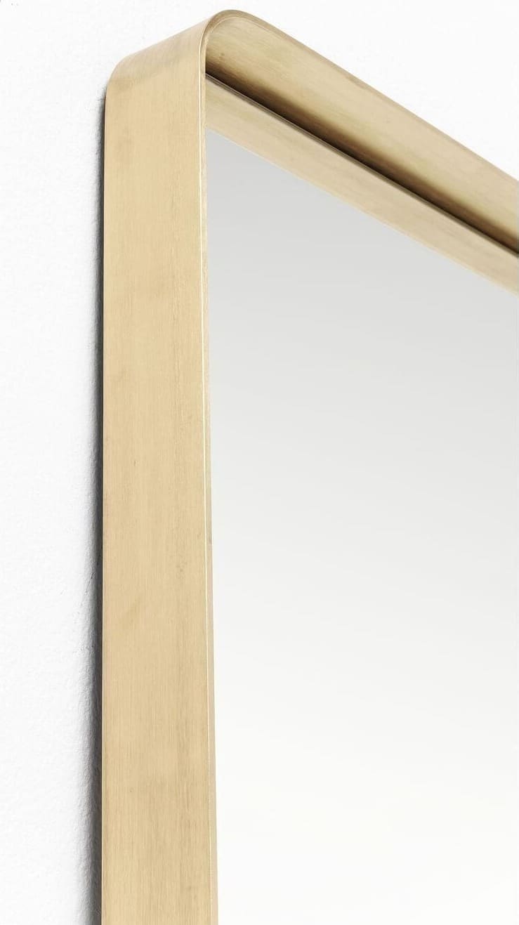 Spiegel Curve MO Brass 70x200cm Kare Design Spiegel 85275
