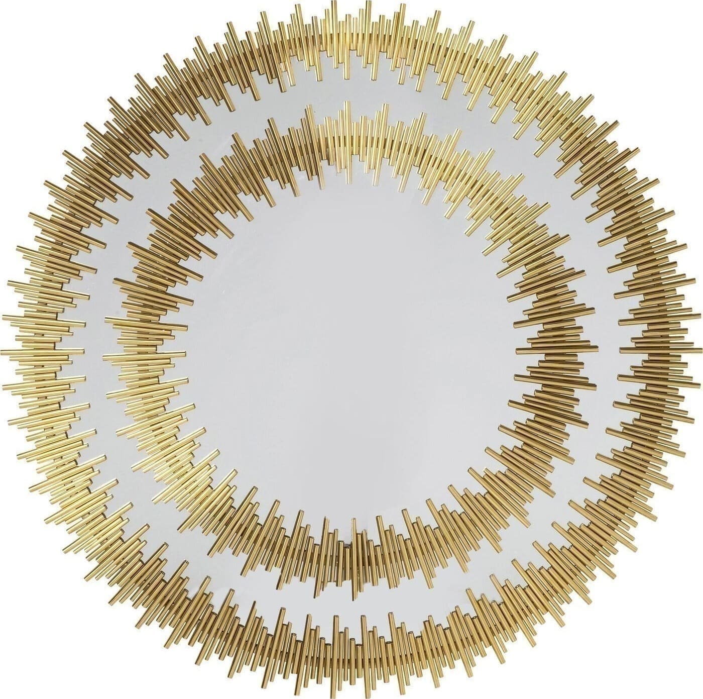Spiegel Solare Gold Ø132cm Kare Design Spiegel 83573