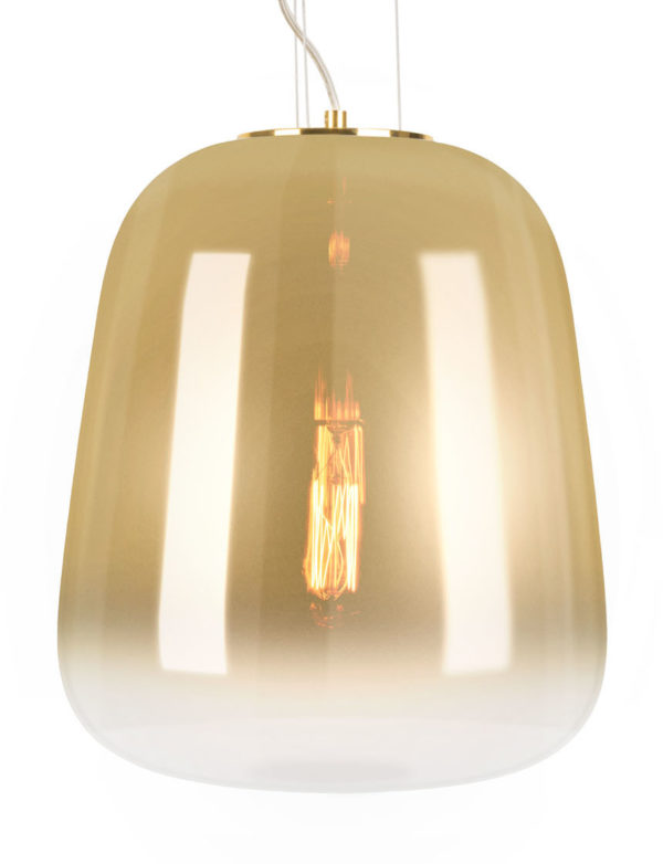 Hanglamp Cone - Gold Plated Leitmotiv Hanglamp LM1962GD