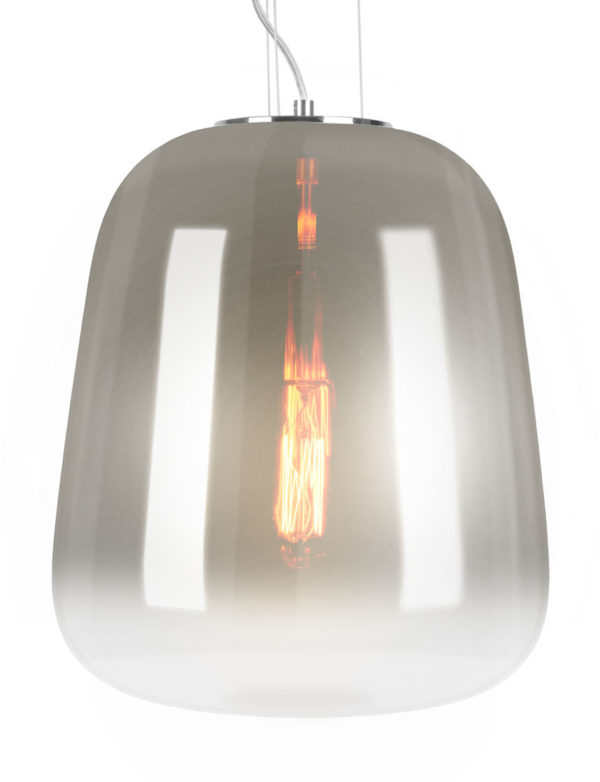Hanglamp Cone - Smokey Grey Leitmotiv Hanglamp LM1962GY