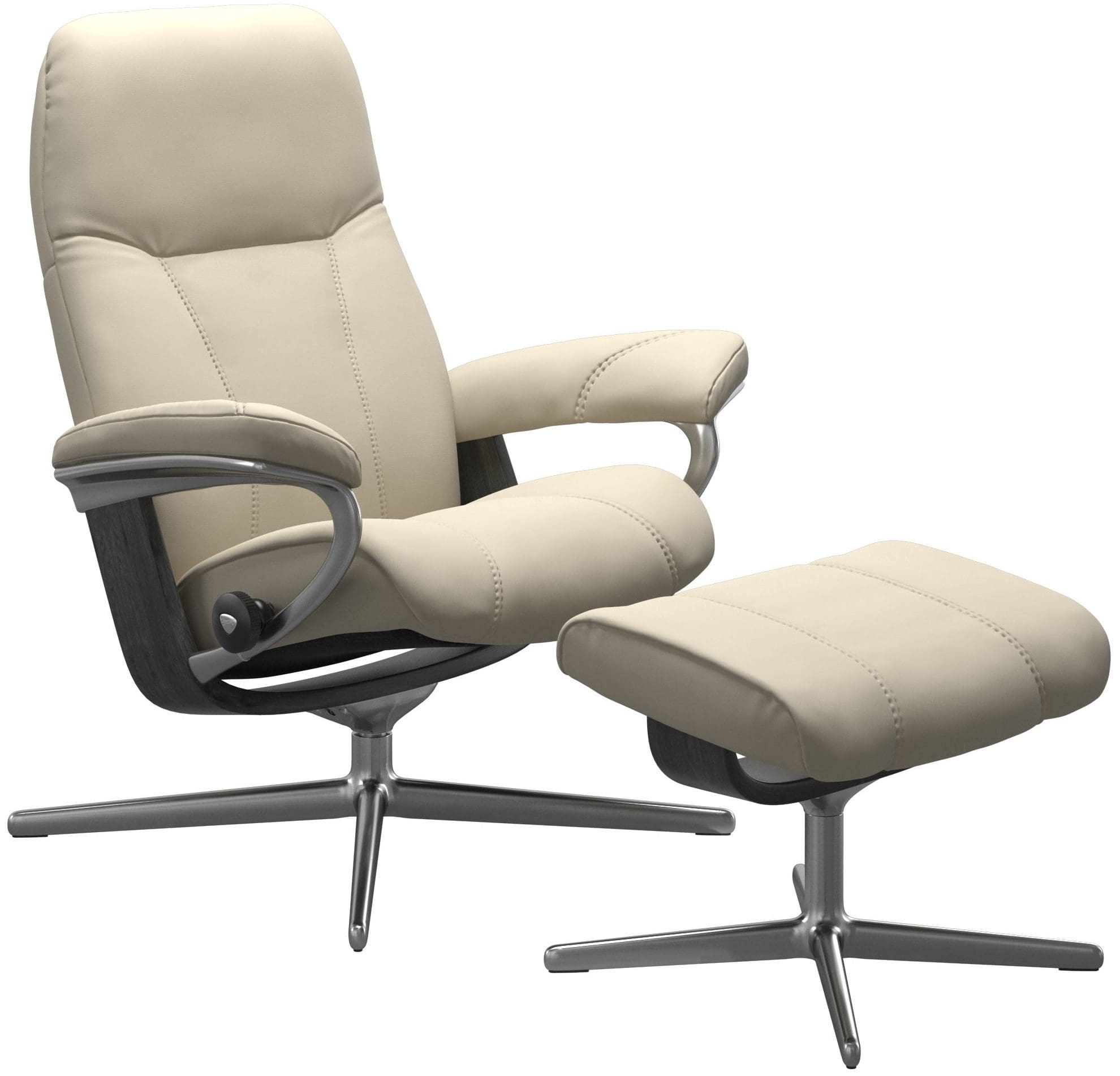 Stressless Consul Cross Fauteuil Met Voetenbank Stressless Relaxfauteuil 1005317093134008