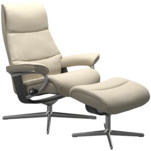 Stressless View Cross Fauteuil Met Voetenbank Stressless Relaxfauteuil 1307317093134008
