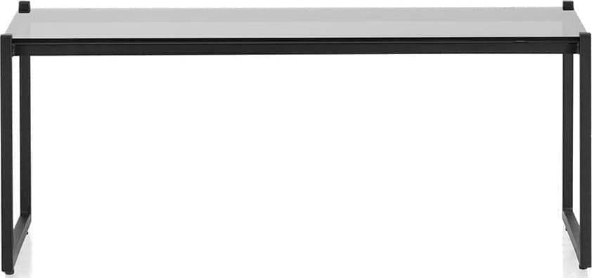 Modali salontafel - 100x38 cm - glas blad - Afbeelding 3