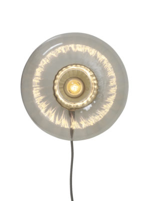 Wandlamp Brussels - Transparant|Goud it&apos;s about RoMi Wandlamp Brussels/W27/GO