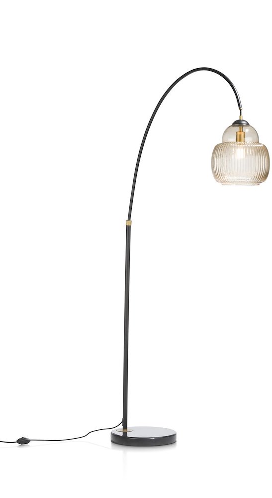 COCO maison Fabio glazen bol D33cm Beige Lamp
