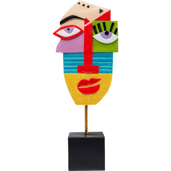 Beeld Abstract Face Multicolour 52cm Kare Design Beeld 53554