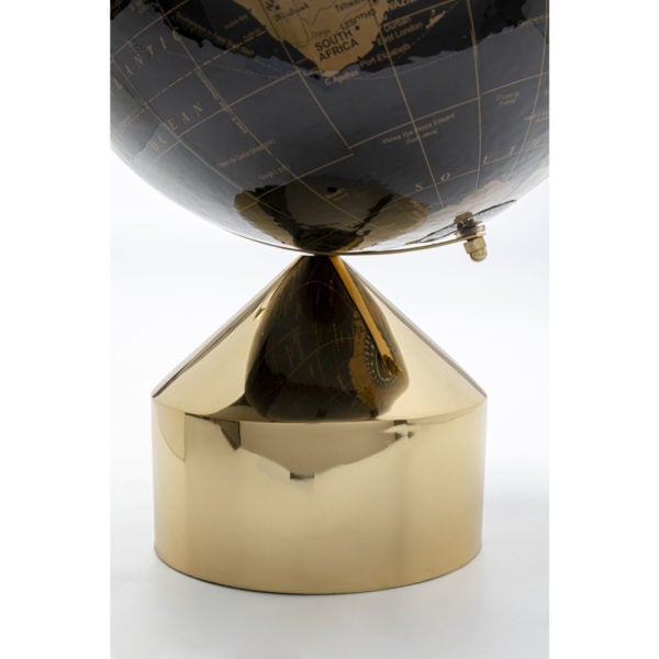 Beeld Globe Top Gold 47cm Kare Design Beeld 53926
