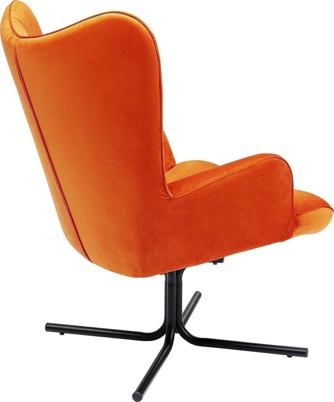 Draaistoel Met Arm Oscar Velvet Orange Kare Design Armstoel 86362