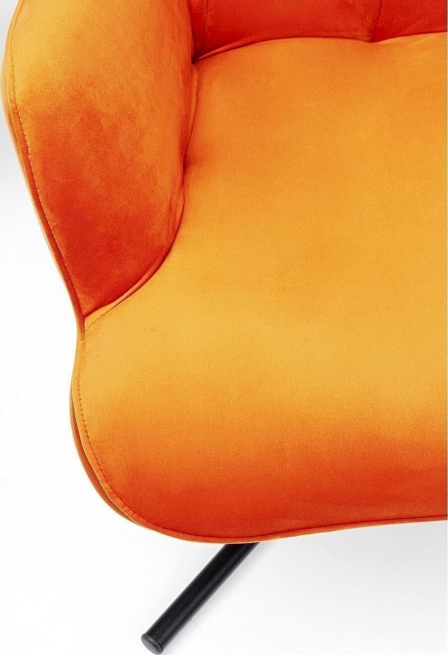 Draaistoel Met Arm Oscar Velvet Orange Kare Design Armstoel 86362
