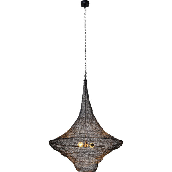 Hanglamp Cocoon Black Ø89cm Kare Design Hanglamp 54114