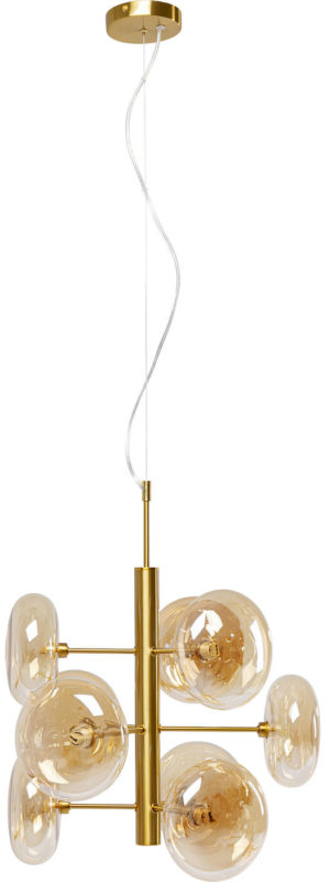Hanglamp Headlight Brass Kare Design Hanglamp 54202