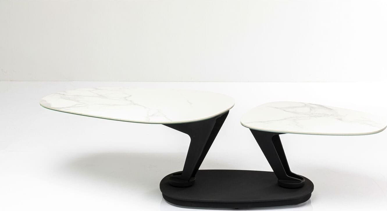 Salontafel Franklin White 150x58cm Kare Design Salontafel 86326