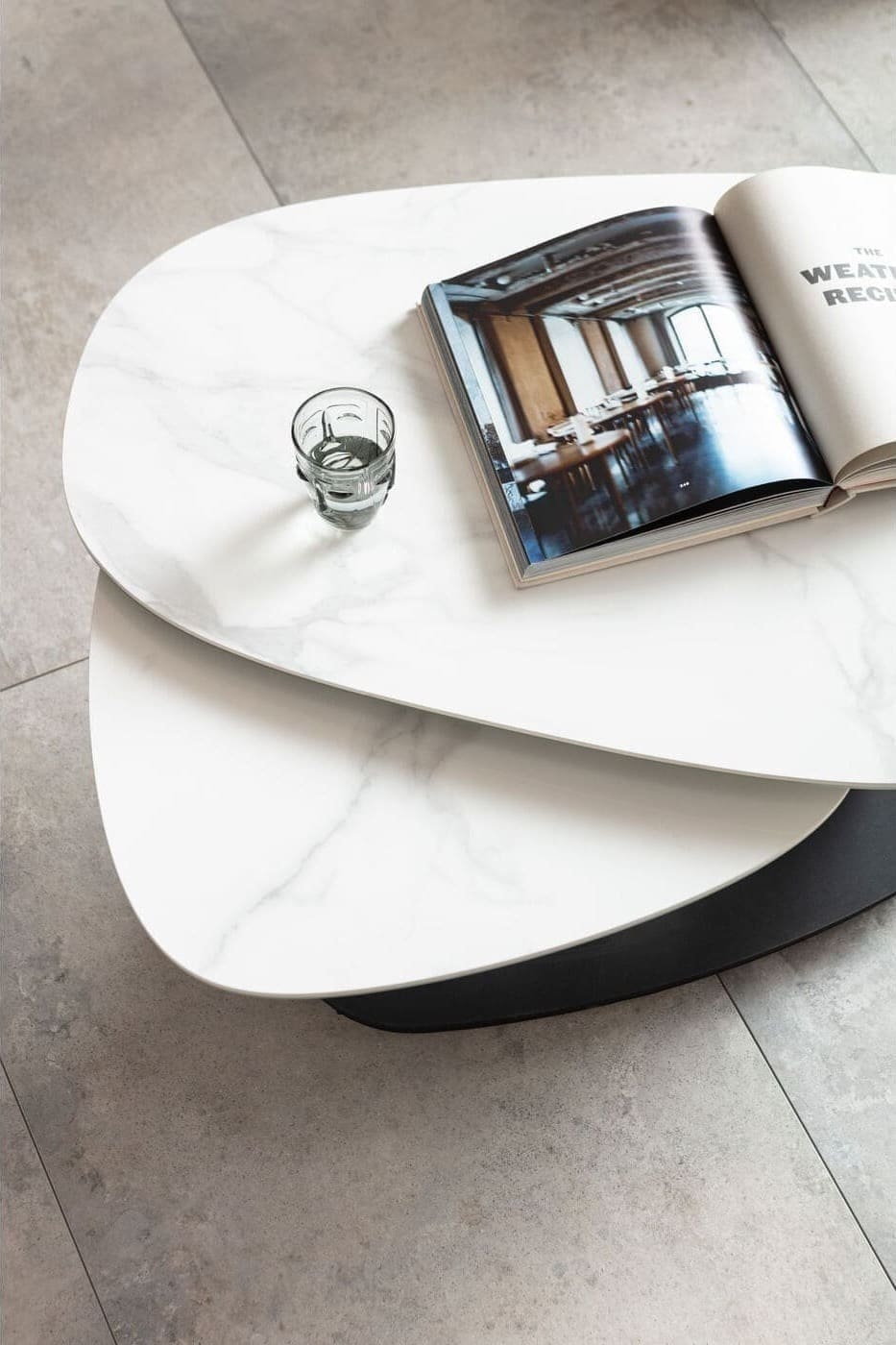Salontafel Franklin White 150x58cm Kare Design Salontafel 86326