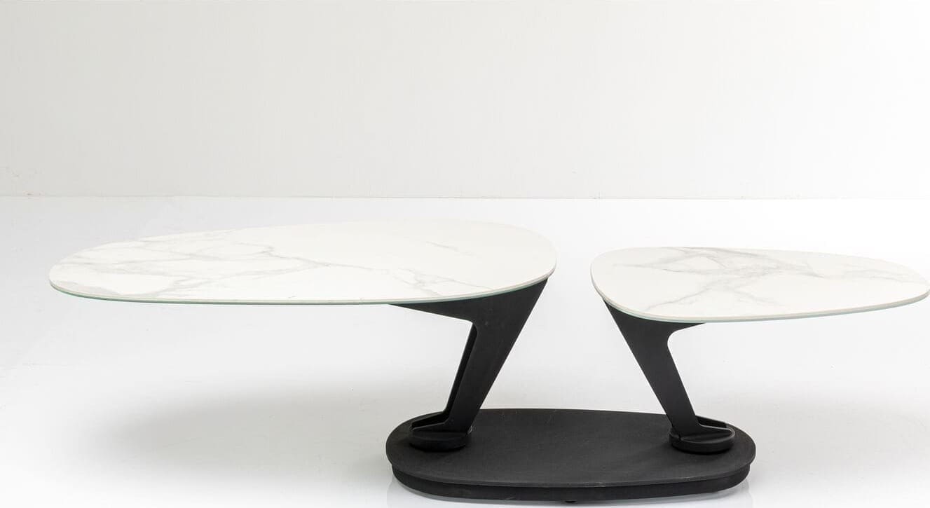 Salontafel Franklin White 150x58cm Kare Design Salontafel 86326
