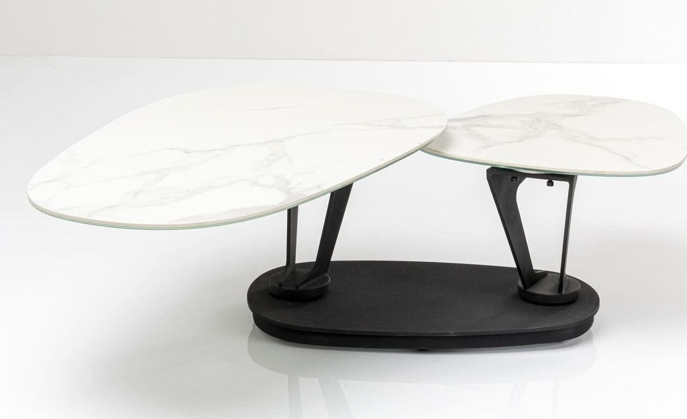 Salontafel Franklin White 150x58cm Kare Design Salontafel 86326