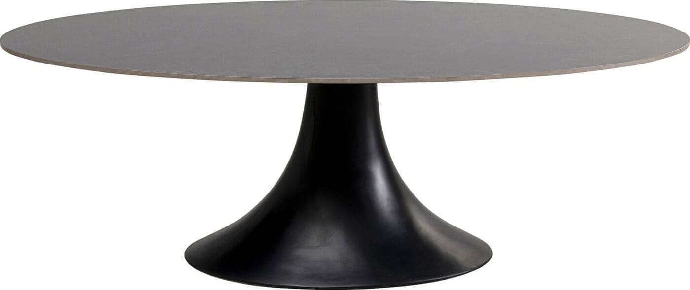 Tafel Grande Possibilita Black 220x120cm Kare Design Eettafel 86383