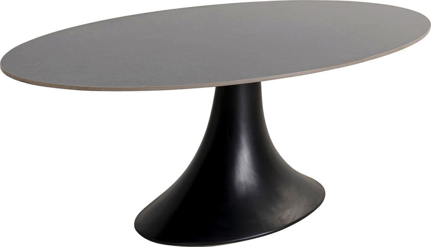 Tafel Grande Possibilita Black 220x120cm Kare Design Eettafel 86383