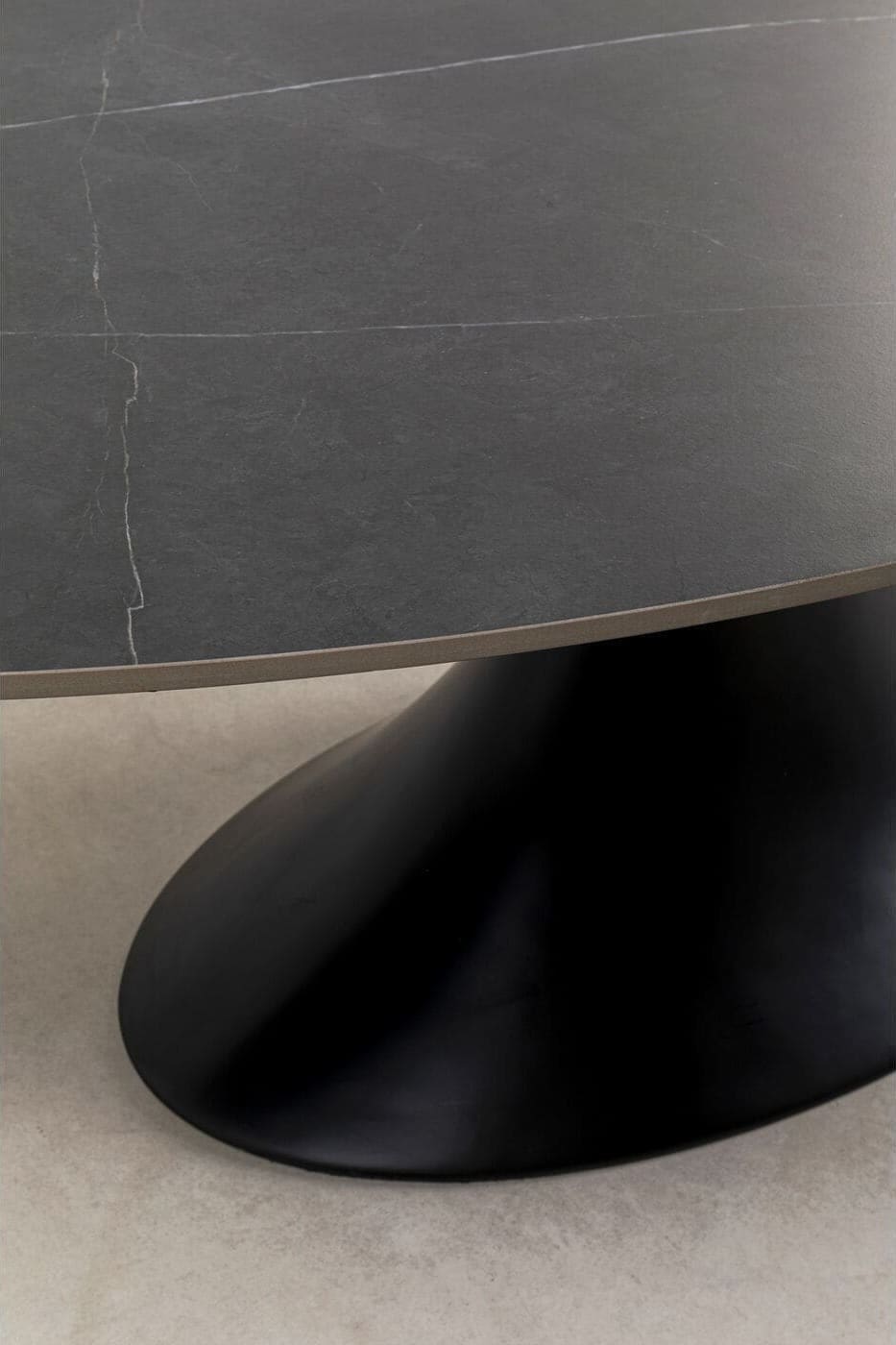 Tafel Grande Possibilita Black 220x120cm Kare Design Eettafel 86383