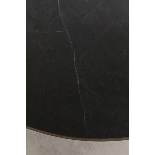 Tafel Grande Possibilita Black 220x120cm Kare Design Eetkamertafel 86383