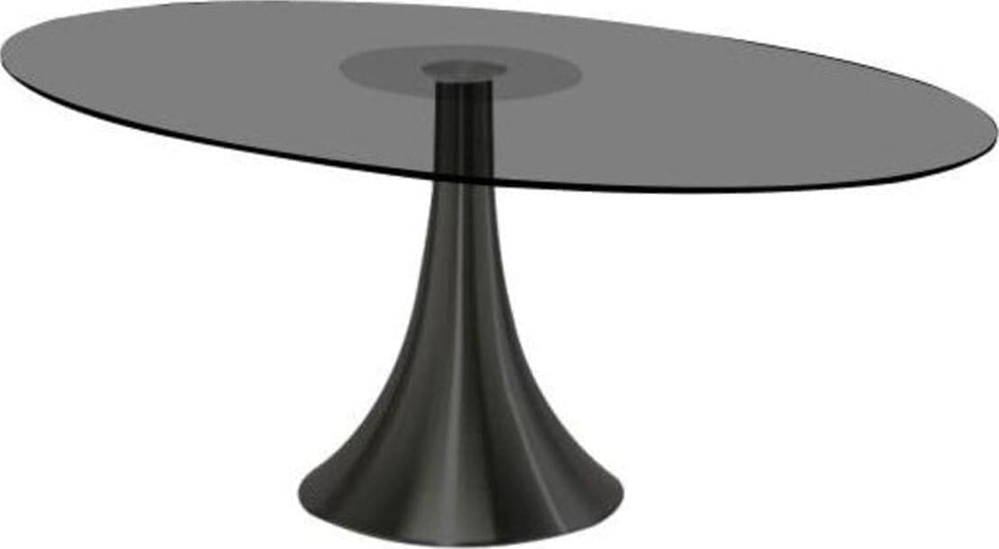 Tafel Grande Possibilita Smoke Glass 180x120cm Kare Design Eettafel 86603
