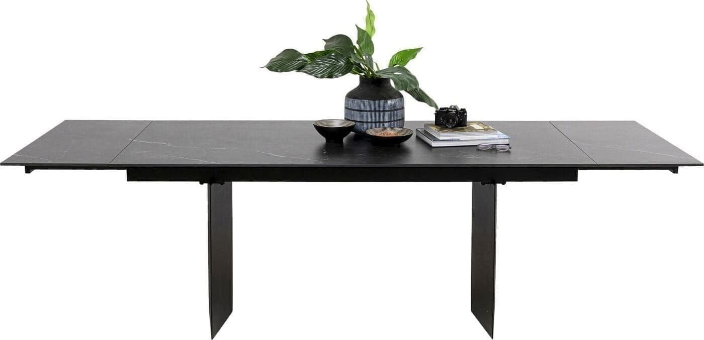 Uitschuiftafel Novel 180(40+40)x90cm Kare Design Uitschuiftafel 86542