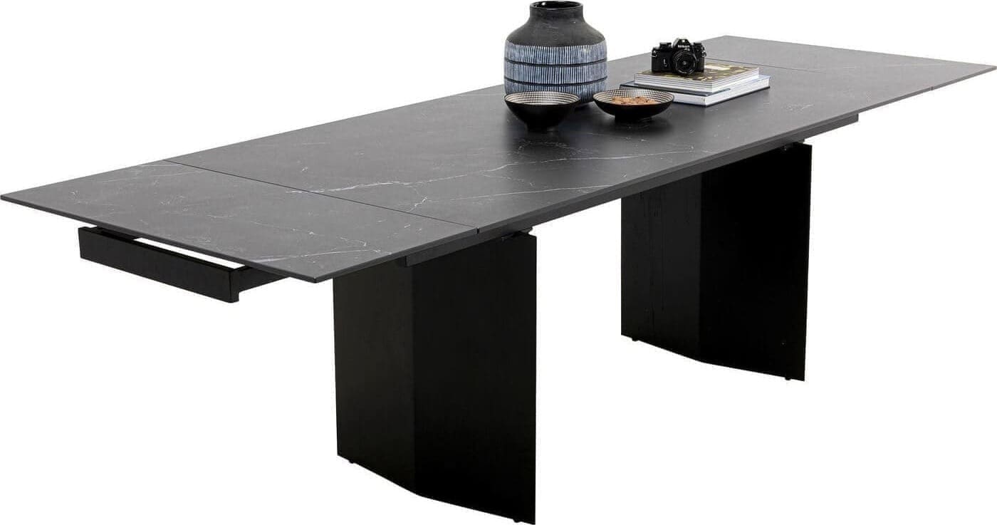 Uitschuiftafel Novel 180(40+40)x90cm Kare Design Uitschuiftafel 86542