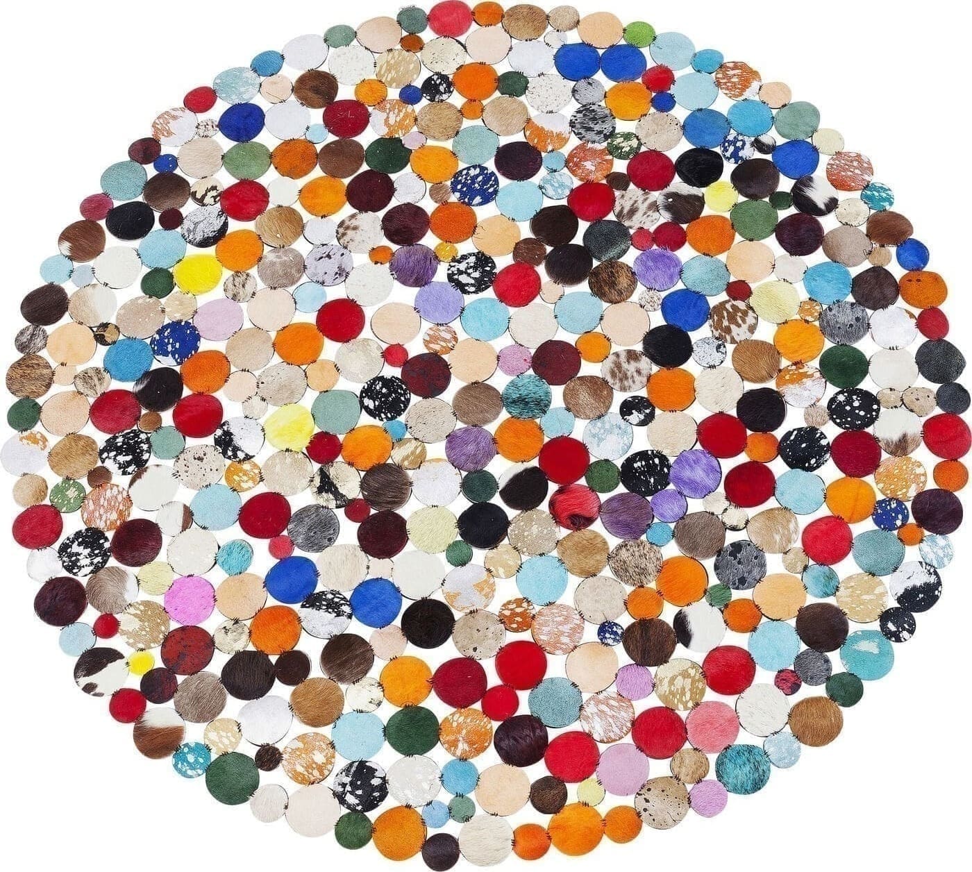 Vloerkleed Circle Multi Ø150cm Kare Design Vloerkleed 69825
