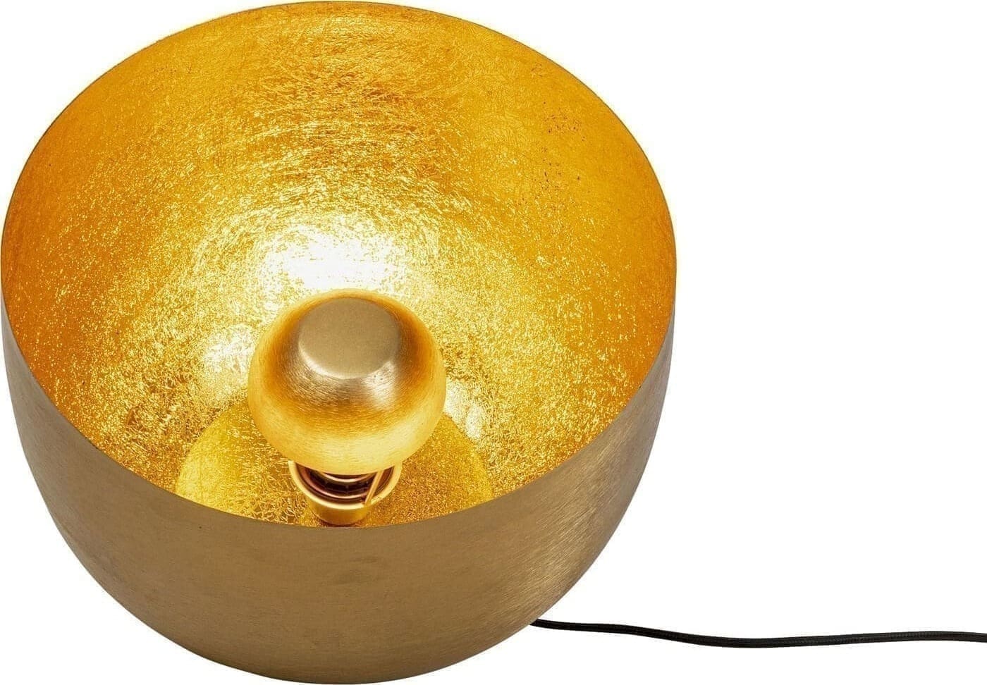 Vloerlamp Apollon Smooth Gold Ø35cm Kare Design Vloerlamp 54324