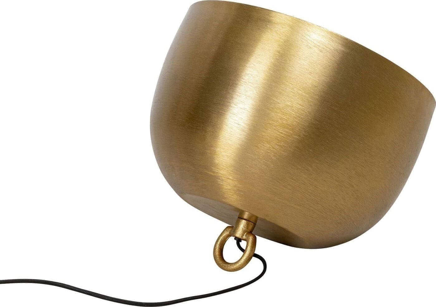 Vloerlamp Apollon Smooth Gold Ø35cm Kare Design Vloerlamp 54324