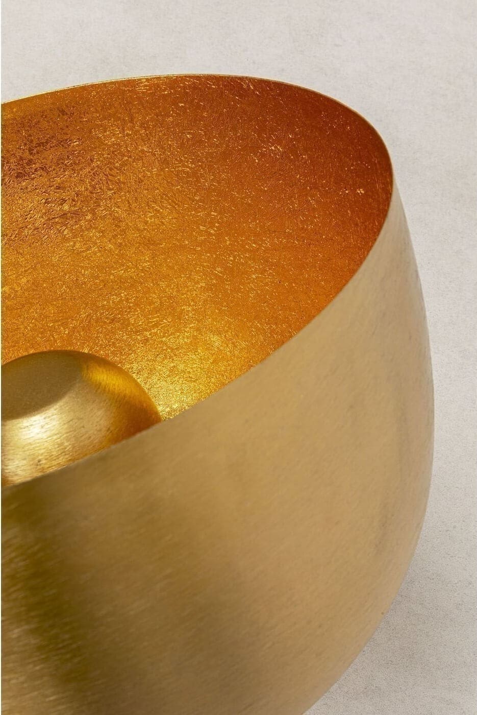 Vloerlamp Apollon Smooth Gold Ø35cm Kare Design Vloerlamp 54324