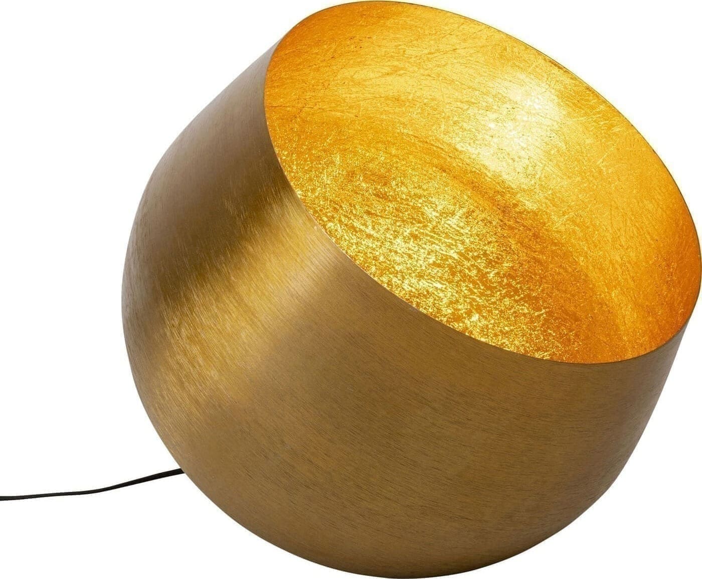 Vloerlamp Apollon Smooth Gold Ø50cm Kare Design Vloerlamp 54318