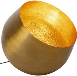 Vloerlamp Apollon Smooth Gold Ø50cm Kare Design Vloerlamp 54318