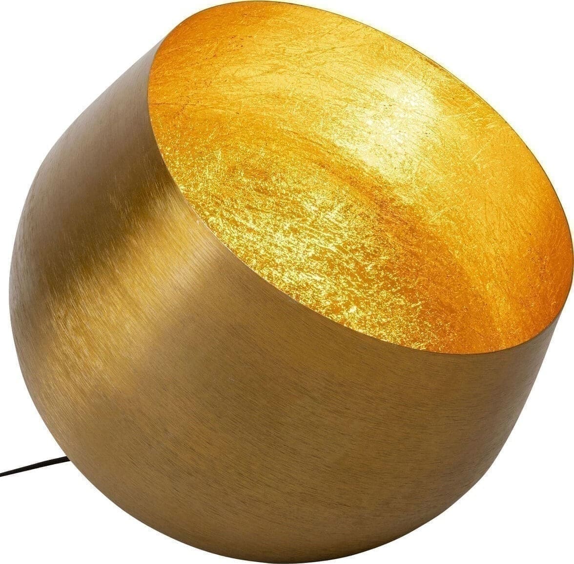 Vloerlamp Apollon Smooth Gold Ø50cm Kare Design Vloerlamp 54318