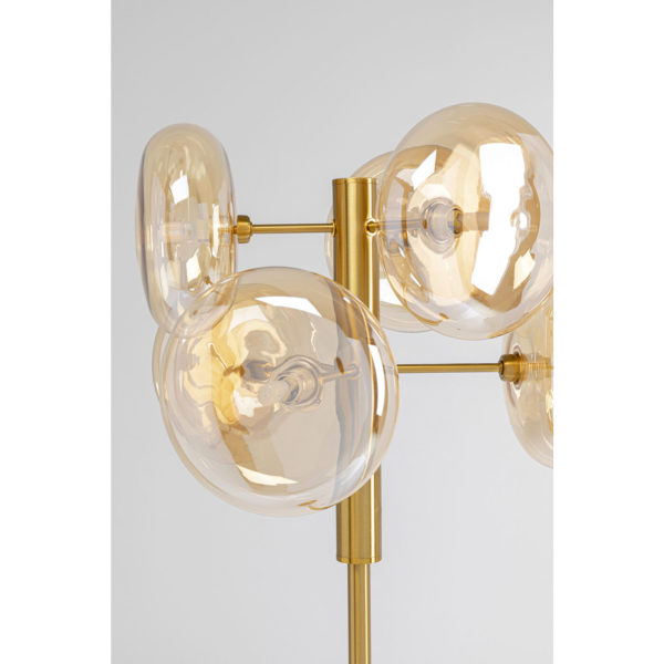 Vloerlamp Headlight Brass 163cm Kare Design Vloerlamp 54205
