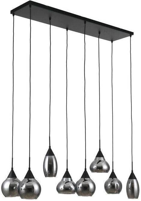 Geweldig slikken Zeeslak Hanglamp Lungo glas – smoke zwart – 8L € 399,- ⋆ Pronto Wonen ⋆ Löwik  Meubelen