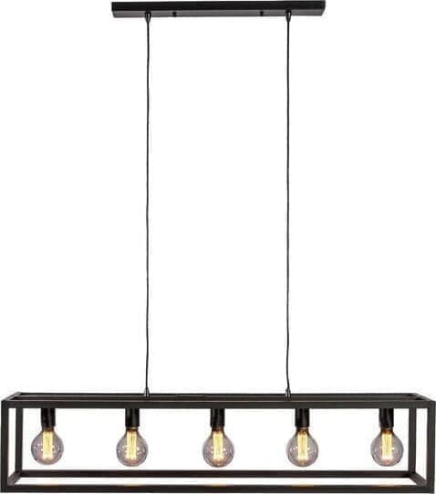 Pronto Wonen Hanglamp Tiamo zwart staal Zwart Lamp