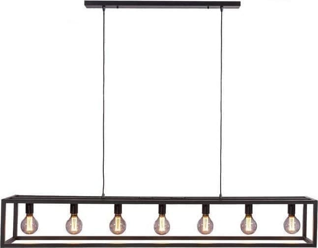 Pronto Wonen Hanglamp Tiamo zwart staal Zwart Lamp