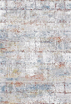 DUTCHZ 1905 karpet 240x340 beige/blauw/rood 30% acryl/70% bamboezijde