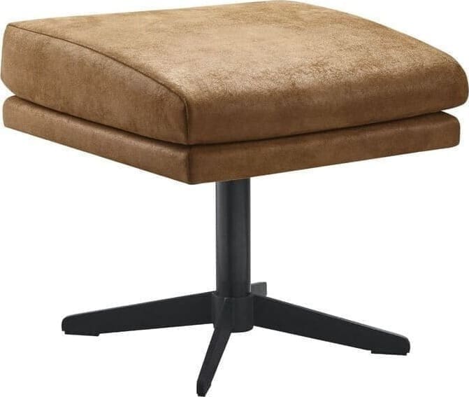 Pronto Wonen Hocker Morini camel Cognac|Bruin Hocker