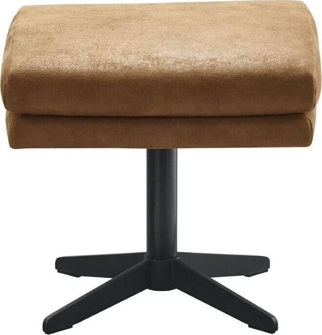 Pronto Wonen Hocker Morini camel Cognac|Bruin Hocker