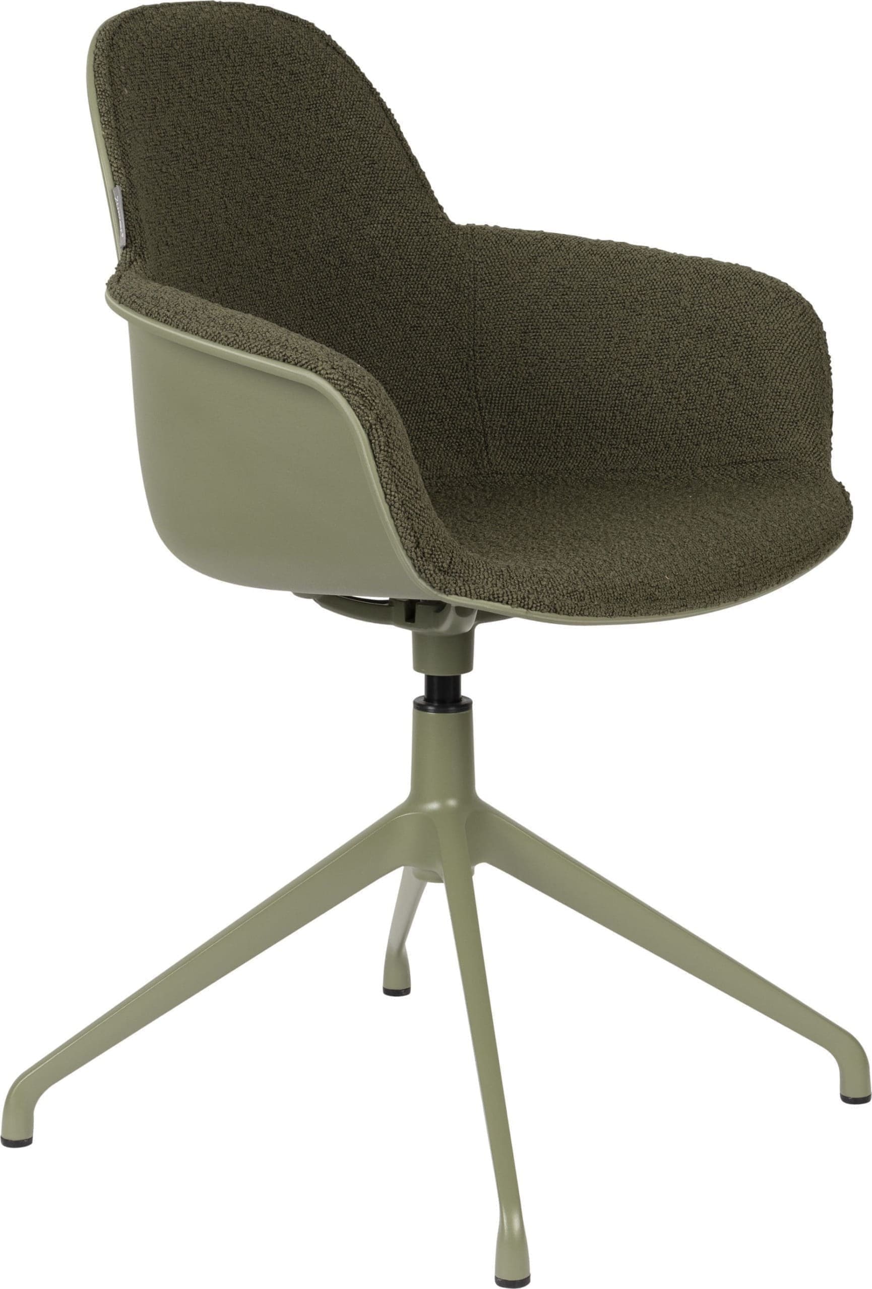 Armstoel Albert Kuip Swivel Green Zuiver ZVR1200234