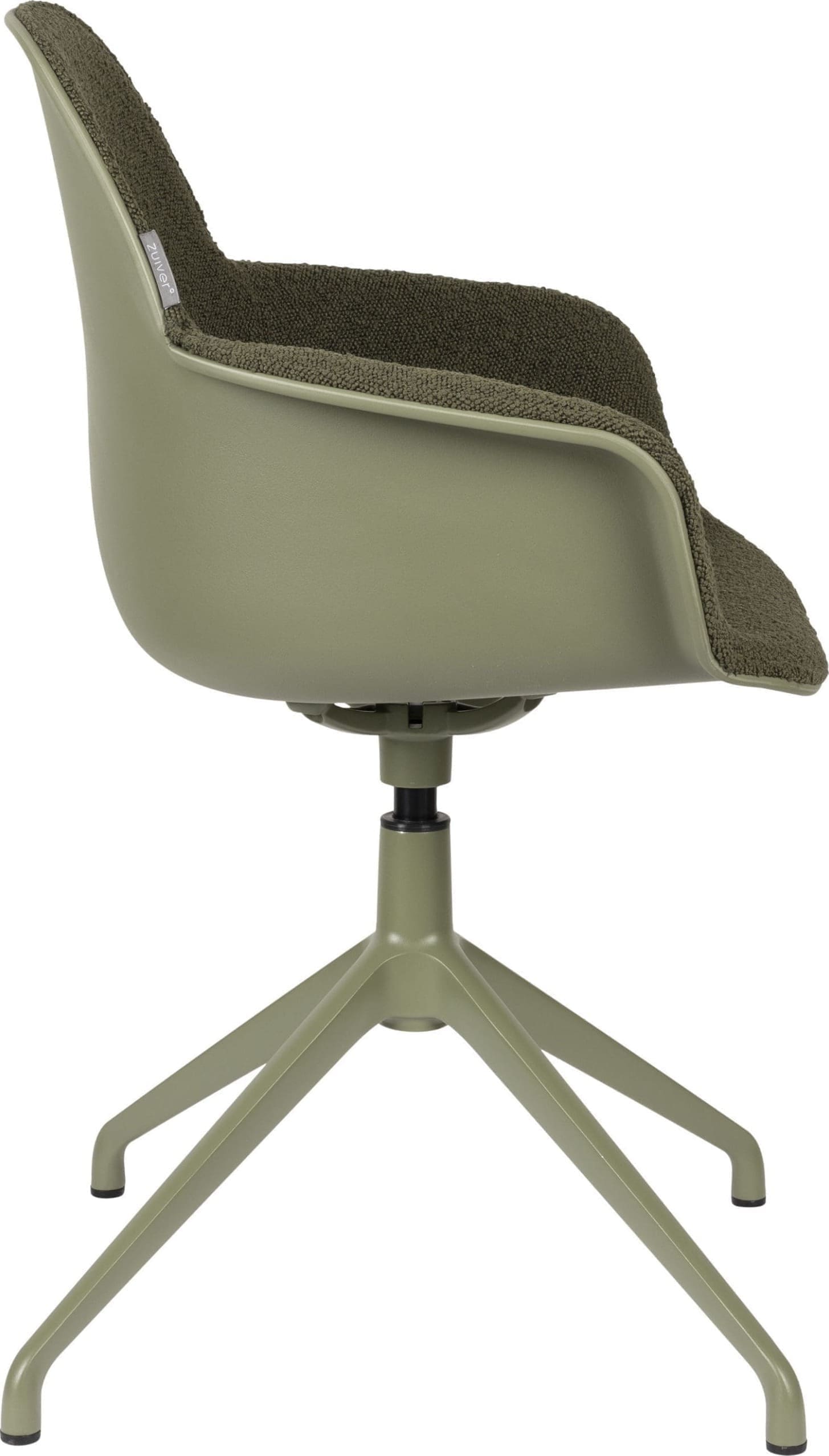 Armstoel Albert Kuip Swivel Green Zuiver ZVR1200234